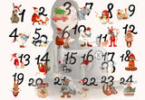 Bügelbild Adventskalender 2