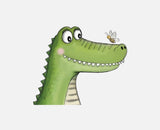 Bügelbild Nr. 316 Krokodil