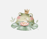 Bügelbild Nr. 2042 Froschkönig