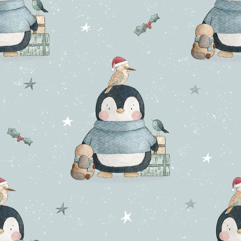 Pinguin mit Freunden