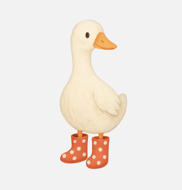 Bügelbild Nr. 330 Gans mit Gummistiefel