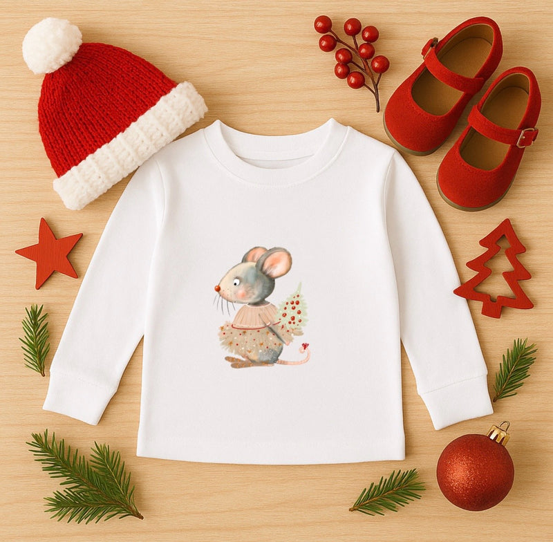 Bügelbild Nr.2081 Weihnachtsmaus