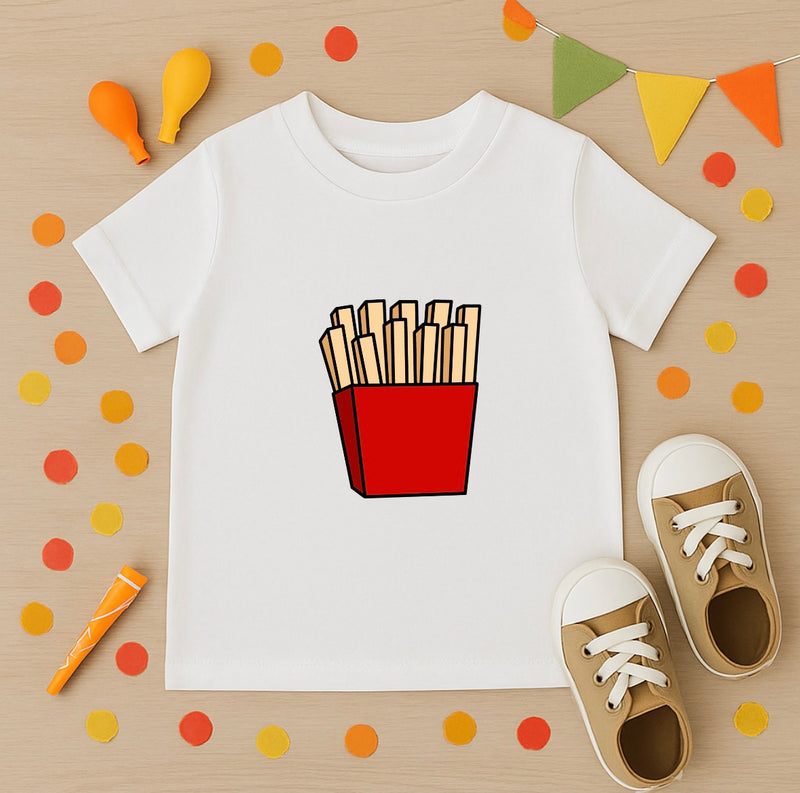 Bügelbild Nr. 2053 Pommes Tüte