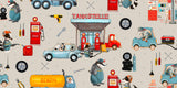 An der Tankstelle