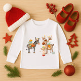 Bügelbild Nr. 270 Weihnachtspostboten
