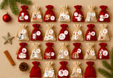 Bügelbild Adventskalender 1