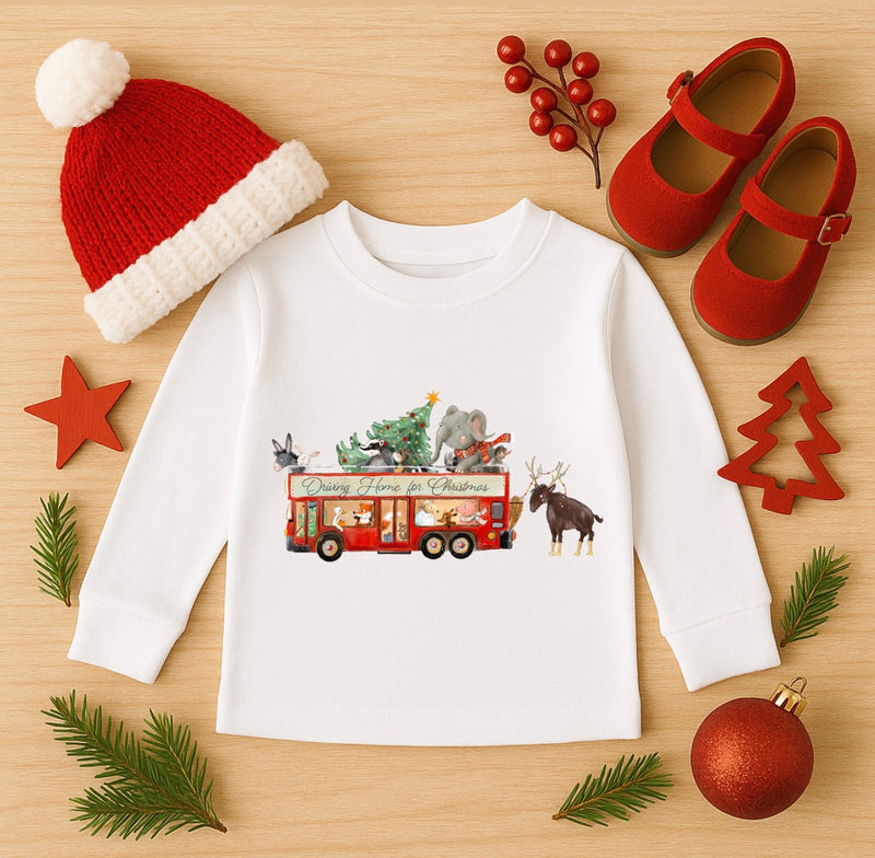 Bügelbild Nr. 2087 Weihnachtsbus