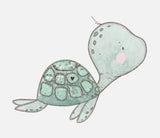 Bügelbild Nr. 4 Schildkröte Sam