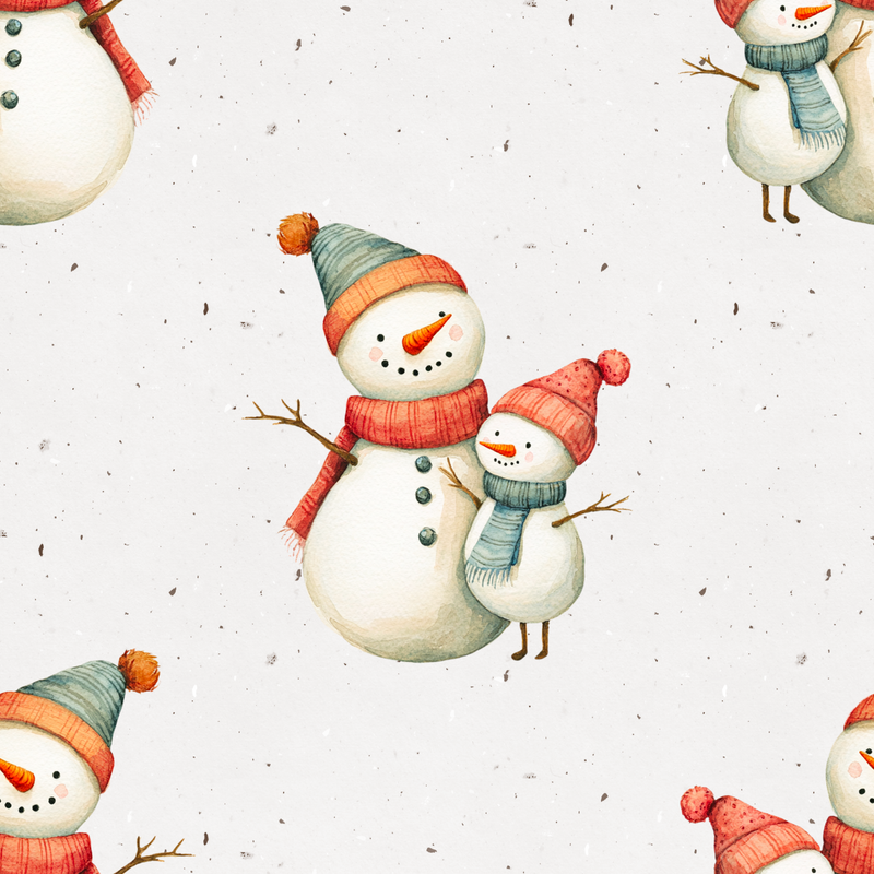 Schneemann Familie