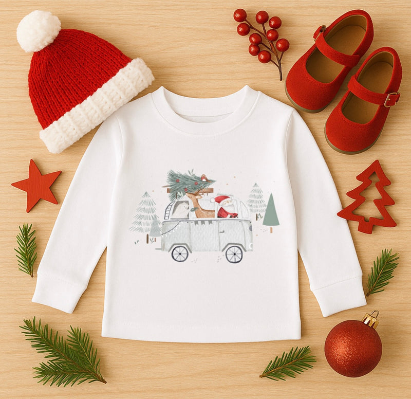 Bügelbild Nr. 2064 Weihnachtsbus
