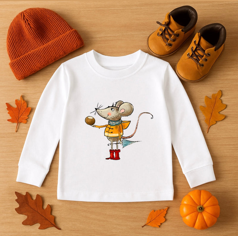 Bügelbild Nr. 2023 Herbst Maus