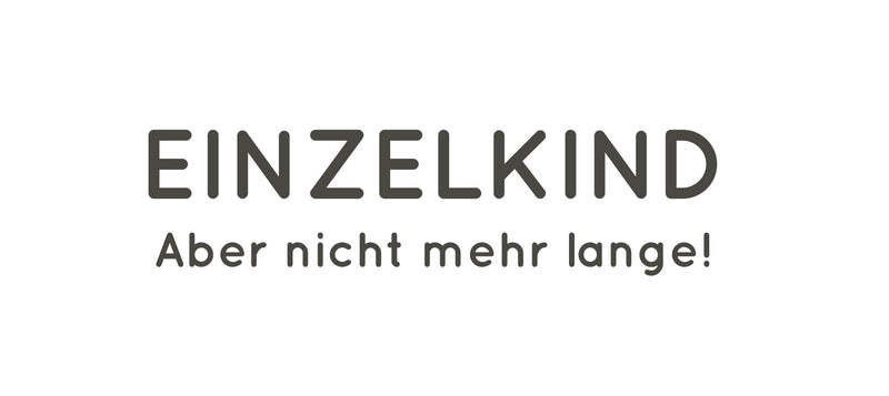 Bügelbild Nr. 2028 Einzelkind