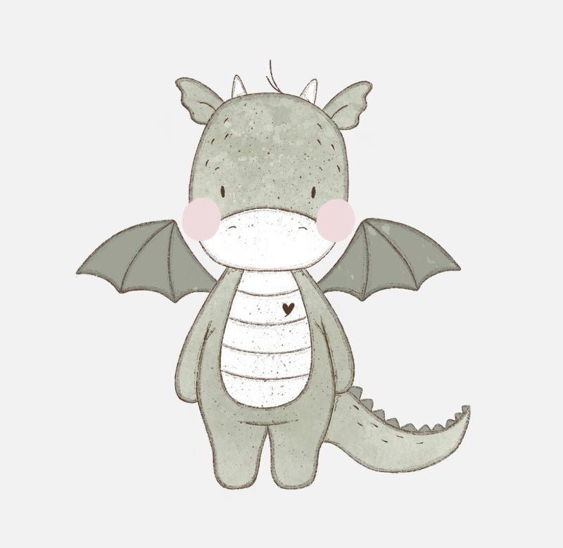 Bügelbild Nr. 234 Drache