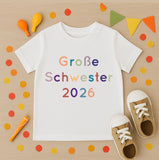 Bügelbild Nr. 2031 Große Schwester 2026
