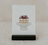 Postkarte Kuchen