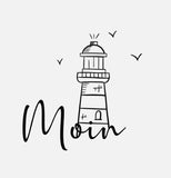 Bügelbild Nr. 206 Moin Leuchtturm