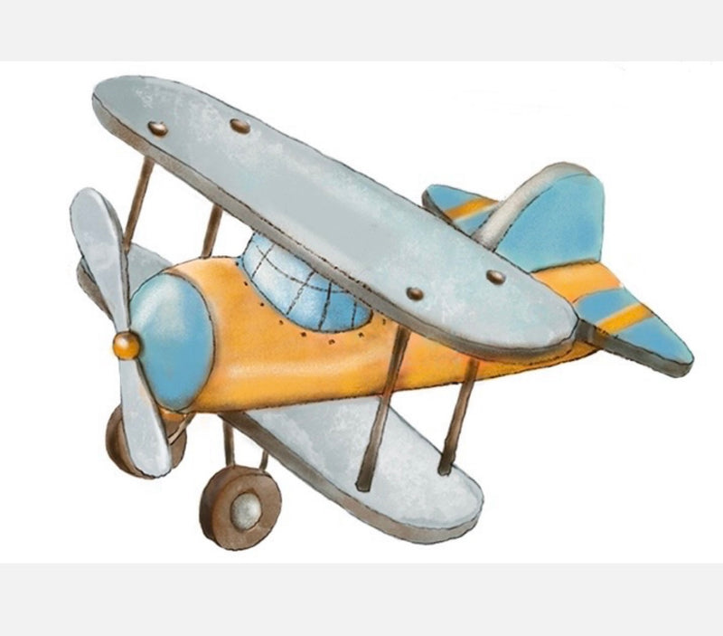 Bügelbild Nr. 437 Flieger