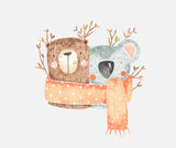 Bügelbild Nr. 115 Koala und Bär