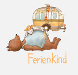 Bügelbild Nr. 1008 Ferienkind