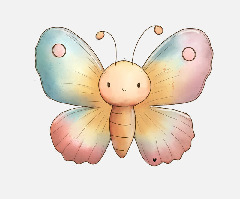 Bügelbild Nr. 2002 Schmetterling
