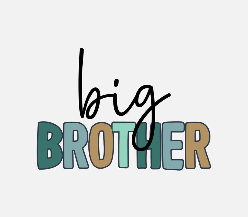 Bügelbild Nr. 191 big Brother