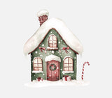 Bügelbild Nr. 1038 Weihnachtshaus