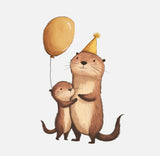Bügelbild Nr. 129 Otter gelb