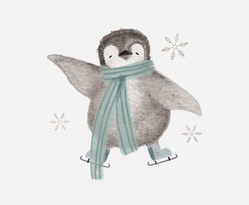 Bügelbild Ne. 124 Pinguin