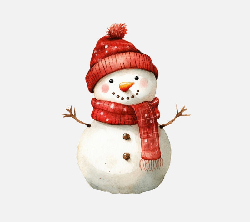 Bügelbild Nr. 361 Schneemann