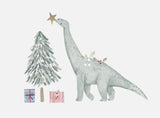 Bügelbild Nr. 112 Dino Weihnachten