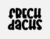 Bügelbild Nr. 179 Frechdachs