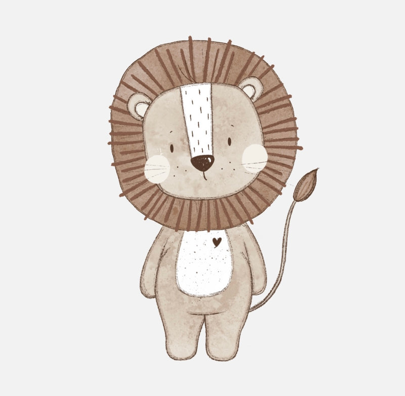 Bügelbild Nr. 18 Löwe Simba