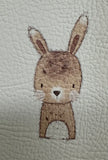 Kunstleder Label Hase