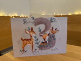 Bügelbild Nr. 76 3 mit Rehe