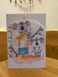 Bügelbild Nr. 71 2 mit Koalas