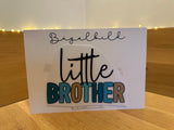 Bügelbild Nr. 186 little Brother