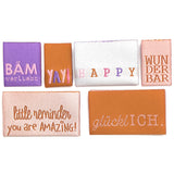Webetikett Set Happy Collection #1