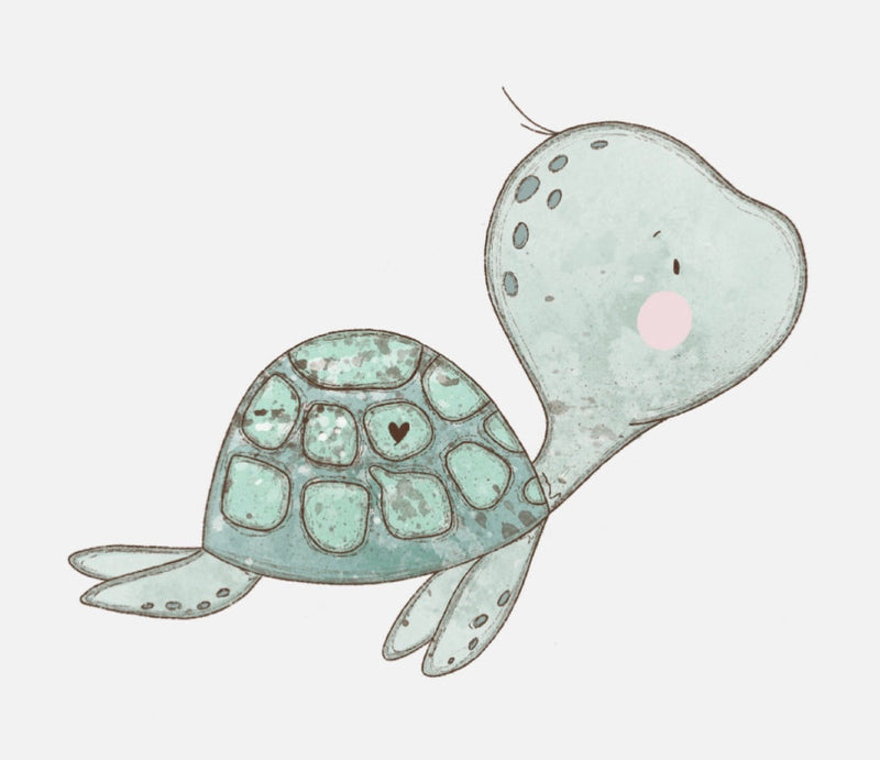 Bügelbild Nr. 440 Schildkröte Sam