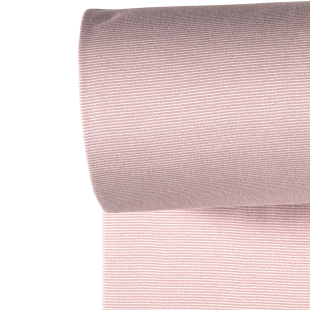 Bündchen Streifen Mauve