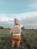 Großer Rucksack Regenbogen Hedwig