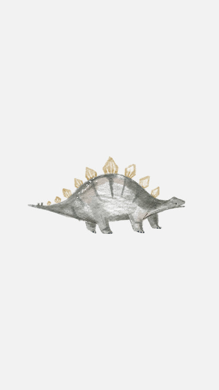 Bügelbild Nr. 60 dunkler Dino