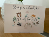 Bügelbild Nr. 135 Best of Friends