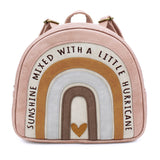 Großer Rucksack Regenbogen Hedwig