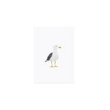Postkarte Möwe