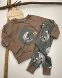 Set Sweatshirt Gr. 86/92 und Mini Jogger 12-18 Monate