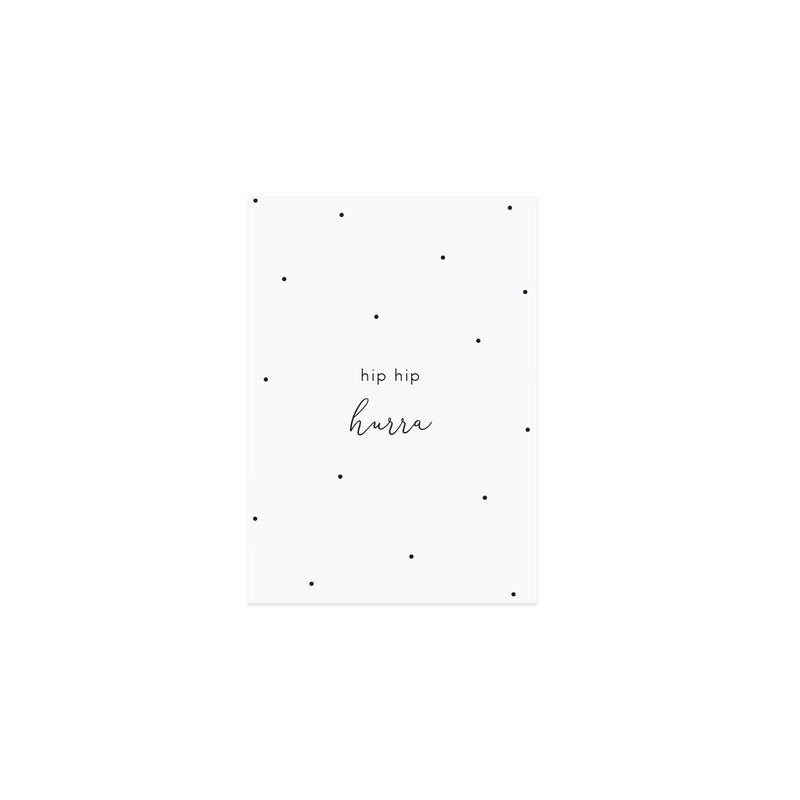 Postkarte Hurra