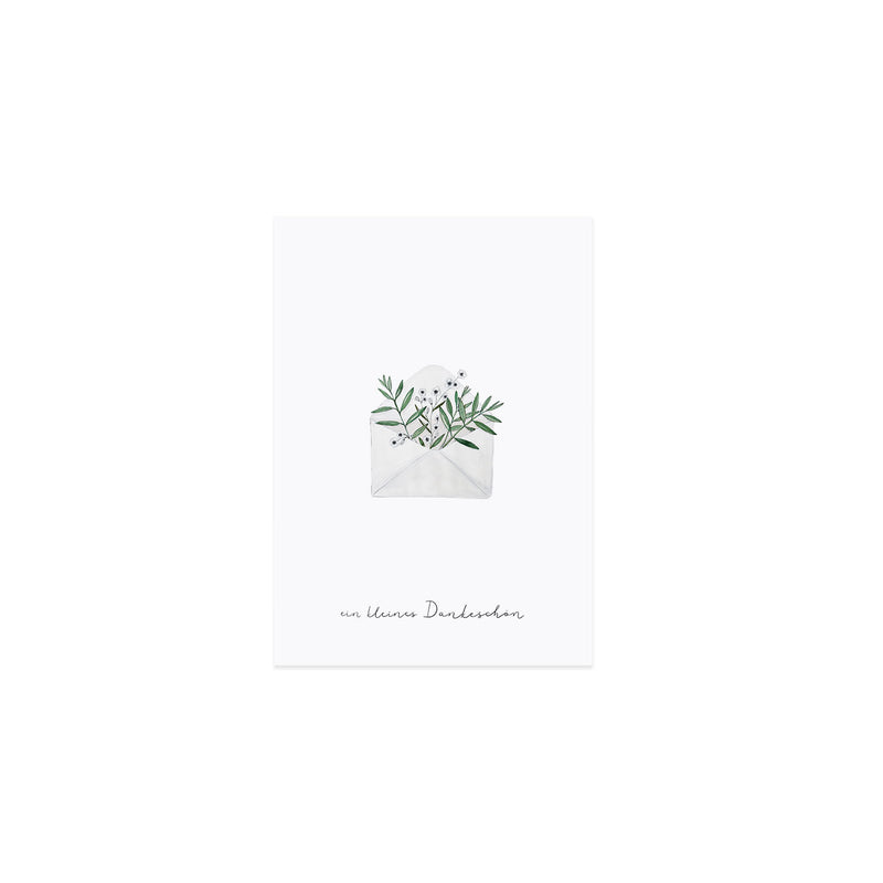 Postkarte Dankeschön