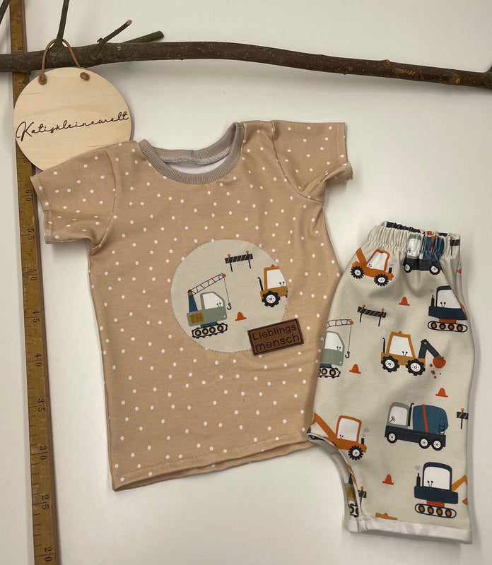 Kurzarm Set Tshirt Gr. 98 und Jogger 2-3 Jahre