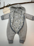 Baumwollfleece Overall Gr. 68