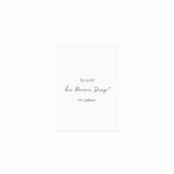 Postkarte kleine Dinge